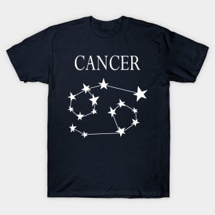 Cancer Zodiac Constellation T-Shirt